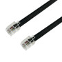 3ft RJ12 Modular Data Cable Straight Through 6P6C - Black (FN-PH-110-03BK)