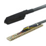 3ft Telco 50 Cat5e 90-Degree Male to BIX QCBIX1A (FN-TELCO-240-03)