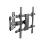 Full Motion TV Wall Mount Bracket for Flat and Curved LCD/LEDs - Fits Sizes 32 to 55 inches - Maximum VESA 400x400 ( Fleet Network )
