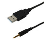 1ft USB A Male to 4C 3.5mm Male iPod Shuffle Cable - Black (FN-AP-35MM-01BK)