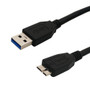 3ft USB 3.0 A male to micro-B male SuperSpeed cable - Black (FN-USB-303-03)