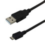 6ft USB 20 A Male to Micro-B Male Hi-Speed Cable - Black FN-USB-AMBM-06