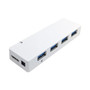 4-Port USB 30 Hub - White FN-USB-HUB3-04WH