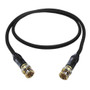 6ft Premium  RG6 Composite BNC Cable Male to Male FT4 (FN-BNC1-06)