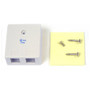 Surface Box 2 Port White ( Fleet Network )