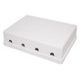 Surface Box 4 Port White ( Fleet Network )