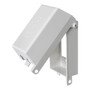 Outdoor Weather Proof Outlet Box Single Gang White FN-WP-BOX1-OD