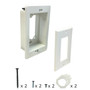 Recessed Drywall Clip - Plastic Single Gang PrePost Construction FN-WP-CLIP-R