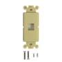 Decora Strap 1-Port Keystone - Ivory (FN-WP-D1P-IV)