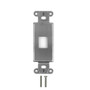 Decora Strap 1-Port Keystone - Stainless Steel ( Fleet Network )