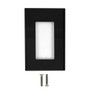 Decora Screw-Less Wall Plate Single Gang - Black (FN-WP-DS1-BK)