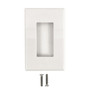 Decora Screw-Less Single Gang Wall Plate - White ( Fleet Network )