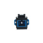 SC/SC Keystone Wall Plate Insert Black- Singlemode UPC Simplex - Blue (FN-WP-INB-SC-BL)