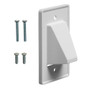 Cable Pass-through Wall Plate, Single Gang Reversible - White (FN-WP-PT1R-WH)