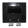 Cable Pass-through Wall Plate Double Gang - Black FN-WP-PT2-BK