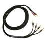 6ft Premium Phantom Cables Banana Clip Bi-Wire Speaker Cable 14AWG FT4 ( Fleet Network )