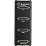 Black Box RS232 Passive Splitter - DB25, 3-Port - TAA Compliant (Fleet Network)