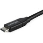 StarTech.com USB-C to USB-C Cable w/ 5A PD - M/M - 1 m (3 ft.) - USB 2.0 - USB-IF Certified - 3.3 ft Thunderbolt 3 Data Transfer Cable (USB2C5C1M)