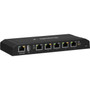Ubiquiti EdgeSwitch ES-5XP Ethernet Switch - 5 Ports - Manageable - 2 Layer Supported - Twisted Pair - Wall Mountable ES-5XP