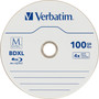 Verbatim Blu-ray Recordable Media - BD-R XL - 4x - 100 GB - 25 Pack Spindle - 120mm 98914