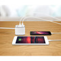 Aluratek USB Charging Station with Type-C & QuickCharge 3.0 - 120 V AC, 230 V AC Input - 3.6 V DC/3 A, 5 V DC, 6.5 V DC, 9 V DC, 12 V (AUCSQCF)