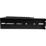 Tripp Lite Adjustable Rack-Mount DIN Rail Kit - Top Hat, Mini Top Hat and G-Style Rails - 19" (482.60 mm) 2U Wide - Black - Steel - 18 (SRDINRAIL2U)