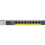 Netgear 8-Port PoE/PoE+ Gigabit Ethernet Unmanaged Switch (GS108LP) - 8 Ports - 2 Layer Supported - Twisted Pair - Wall Mountable, - (Fleet Network)