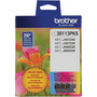 Brother LC30113PKS Ink Cartridge - Cyan, Magenta, Yellow - Inkjet - Standard Yield - 200 Pages - 1 Pack (LC30113PKS)