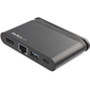 StarTech.com USB C Multiport Adapter with HDMI - 4K - Mac / Windows - 1xA + 1xC - 100W PD 3.0 (92W Laptop Charging - GbE - Wraparound (Fleet Network)