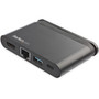 StarTechcom USB C Multiport Adapter with HDMI - 4K - Mac  Windows - 1xA  1xC - 100W PD 30 92W Laptop Charging - GbE - Wraparound DKT30CHCPD