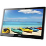 AOC I1659FWUX 16" Full HD LED LCD Monitor - 16:9 - Glossy Piano Black - 1920 x 1080 - 262,000 Colors - 220 cd/m&#178; - 25 ms (Fleet Network)