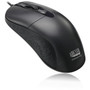 Adesso iMouse W4 - Waterproof Antimicrobial Optical Mouse - Optical - Cable - USB - 1000 dpi (IMOUSE W4)
