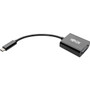 Tripp Lite USB-C to VGA Adapter, Thunderbolt 3 - M/F, USB 3.1, 1080p, Black - 6" USB/VGA Video Cable for Smartphone, Chromebook, Video (U444-06N-VB-AM)