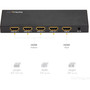 StarTech.com HDMI Splitter - 4-Port - 4K 60Hz - HDMI Splitter 1 In 4 Out - 4 Way HDMI Splitter - HDMI Port Splitter (ST124HD202) - 2.0 (ST124HD202)