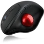 Adesso iMouse T30 - Wireless Programmable Ergonomic Trackball Mouse - Wireless - Radio Frequency - Trackball - 4 Buttons iMouse T30