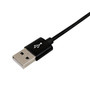 1m 3-in-1 Apple iPhone 8-pin LightningMicro BType-C to USB A Male Cable with Black Mesh - Apple MFi certified FN-AP-USB-MLC-03BKM