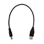 3ft USB A Male to 5.5mm x 2.1mm DC Plug Power Cable (FN-DCU-5521-03)