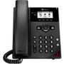 Polycom 150 IP Phone - Corded - Corded - Desktop, Wall Mountable - VoIP - Speakerphone - 2 x Network (RJ-45) - PoE Ports - Monochrome (Fleet Network)
