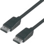 VisionTek DisplayPort to DisplayPort 2M Cable (M/M) - 6.6 ft DisplayPort A/V Cable for Audio/Video Device, Monitor, Projector - First (Fleet Network)