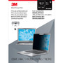 3M Privacy Screen Filter Black - For 12.3" Widescreen Notebook - 3:2 - Dust Resistant, Scratch Resistant - Black (PF123C3E)