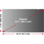 Viewsonic Privacy Filter Screen Protector Black - For 238 Widescreen LCD Monitor - 169 - Black VSPF2380