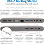 Tripp Lite U442-DOCK4-S Docking Station - for NotebookTablet PCDesktop PCSmartphone - 100 W - USB Type C - 6 x USB Ports - 4 x USB U442-DOCK4-S