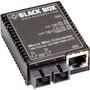 Black Box Micro Mini LMC402A TransceiverMedia Converter - 1 x Network RJ-45 - 1 x SC Ports - DuplexSC Port - Multi-mode - Fast - - LMC402A