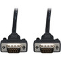 Tripp Lite 10ft VGA Coax Monitor Cable Low Profile with RGB High Resolution HD14 MM 10 - 10 ft Coaxial Video Cable for Video Device P502-010-SM