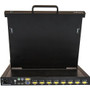 StarTech.com Rackmount KVM Console - 8 Port with 17-inch LCD Monitor - VGA KVM - Cables and Mounting Hardware Included - Connect up to (RKCONS1708K)
