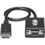 Tripp Lite series DisplayPort to VGA Active Adapter - M/F, 1920 x 1200 (1080p), Black, 1 ft. - 1 ft (0.30 m) DisplayPort/VGA Video for (P134-001-VGA)