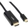 Rocstor HDMI/Mini DisplayPort Audio/Video Cable - 6 ft HDMI/Mini DisplayPort A/V Cable for MacBook, Ultrabook, Audio/Video Device, - 1 (Fleet Network)