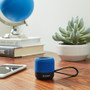 Verbatim Portable Bluetooth Speaker System - Blue - 100 Hz to 20 kHz - TrueWireless Stereo - Battery Rechargeable (70229)