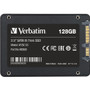 Verbatim Vi550 S3 128 GB Solid State Drive - 2.5" Internal - SATA (SATA/600) - 560 MB/s Maximum Read Transfer Rate - 3 Year Warranty (49350)