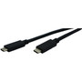 VisionTek USB C to USB C Coaxial 1 Meter Cable (M/M) - 3.3 ft USB Data Transfer Cable - First End: 1 x Type C Male USB - Second End: 1 (901269)